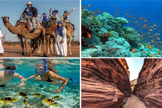 Dahab Canyon & Lagoon 4-in-1 Day Trip from Sharm El Sheikh