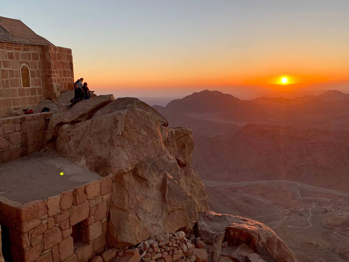 Mount Sinai Sunrise & St Catherine's Monastery from Sharm
